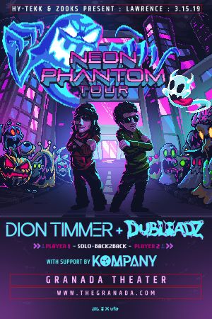 LAWRENCE NeonPhantomTour Promoter Poster